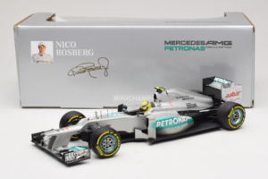 Mercedes W03 #8 N. Rosberg Mercedes AMG Petronas 2012 Minichamps 1:18 110120008 Metalli — kuva 7 / 7