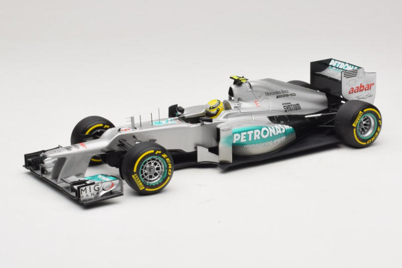Mercedes W03 #8 N. Rosberg Mercedes AMG Petronas 2012 Minichamps 1:18 110120008 Metalli