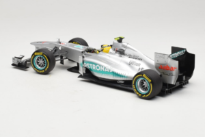 Mercedes W03 #8 N. Rosberg Mercedes AMG Petronas Showcar 2012 Minichamps 1:18 110120078 Metalli — kuva 5 / 7