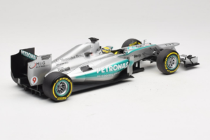 Mercedes W04 #9 N. Rosberg Mercedes AMG Petronas Showcar 2013 Minichamps 1:18 110130079 Metalli — kuva 2 / 7