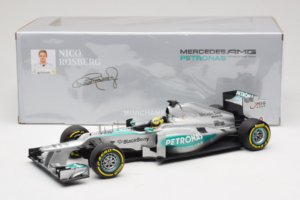 Mercedes W04 #9 N. Rosberg Mercedes AMG Petronas Showcar 2013 Minichamps 1:18 110130079 Metalli — kuva 7 / 7