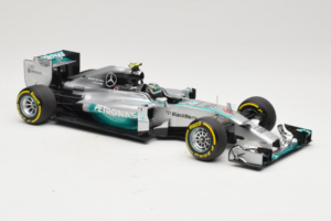 Mercedes W05 #6 N. Rosberg Mercedes AMG Petronas Abu Dhabi Grand Prix 2014 Minichamps 1:18 110140406 Metalli — kuva 4 / 7