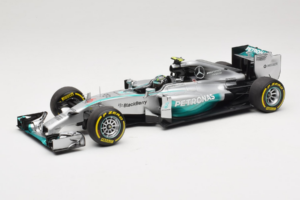 Mercedes W05 #6 N. Rosberg Mercedes AMG Petronas Abu Dhabi Grand Prix 2014 Minichamps 1:18 110140406 Metalli