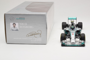 Mercedes W05 #6 N. Rosberg Mercedes AMG Petronas Abu Dhabi Grand Prix 2014 Minichamps 1:18 110140406 Metalli — kuva 6 / 7
