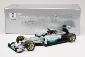 Mercedes W05 #6 N. Rosberg Mercedes AMG Petronas Abu Dhabi Grand Prix 2014 Minichamps 1:18 110140406 Metalli — kuva 7 / 7