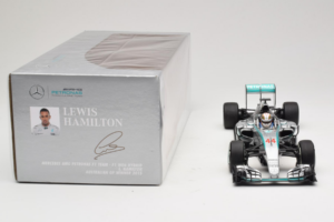 Mercedes W06 #44 L. Hamilton Mercedes AMG Petronas Australian Grand Prix Winner 2015 Minichamps 1:18 110150044 Metalli — kuva 6 / 7
