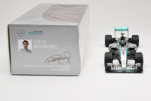 Mercedes W06 #6 N. Rosberg Mercedes AMG Petronas Australian Grand Prix 2015 Minichamps 1:18 110150006 Metalli — kuva 6 / 7