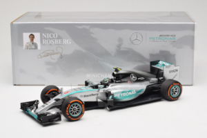 Mercedes W06 #6 N. Rosberg Mercedes AMG Petronas Japanese Grand Prix 2015 Minichamps 1:18 110150206 Metalli — kuva 7 / 7