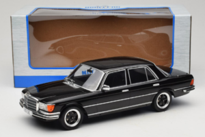 Mercedes W116 Musta MCG 1:18 MCG18551 Metalli — kuva 6 / 6