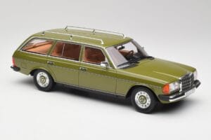 Mercedes W123 200T Cypress Vihreä BoS Models 1:18 BOS008 Metalli — kuva 4 / 6