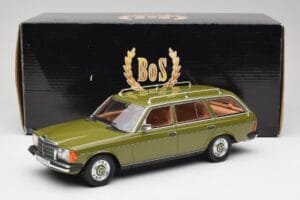 Mercedes W123 200T Cypress Vihreä BoS Models 1:18 BOS008 Metalli — kuva 6 / 6