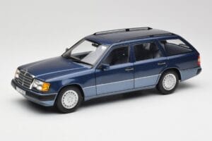 Mercedes 300D W124 T-Modell Nautical Sininen Norev 1:18 183962 Metalli