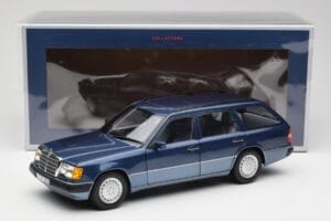 Mercedes 300D W124 T-Modell Nautical Sininen Norev 1:18 183962 Metalli — kuva 8 / 8