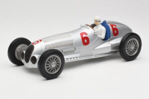 Mercedes W125 #6 Daimler-Benz AG R. Caracciola 2nd Place Eifel Race Nurburgring 1937 Minichamps 1:18 155373106 Metalli