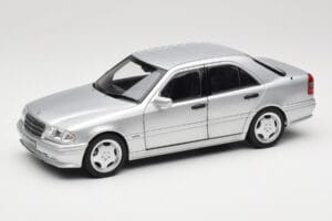 Mercedes C36 AMG W202 Silver Metallic Norev 1:18 183380 Metalli