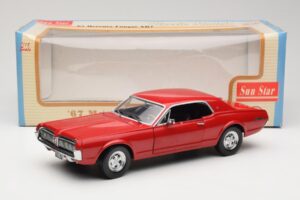 Mercury Cougar XR-7 Punainen Sun Star 1:18 1541 Metalli — kuva 8 / 8