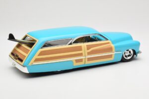 Mercury Merc Woodie Sininen Hot Wheels 1:18 27806 Metalli — kuva 3 / 8