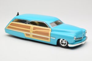 Mercury Merc Woodie Sininen Hot Wheels 1:18 27806 Metalli — kuva 6 / 8