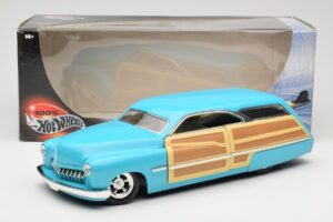 Mercury Merc Woodie Sininen Hot Wheels 1:18 27806 Metalli — kuva 8 / 8