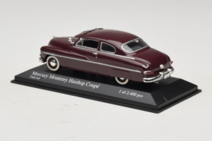 Mercury Monterey Tummanpunainen Minichamps 1:43 400082400 Metalli — kuva 3 / 4