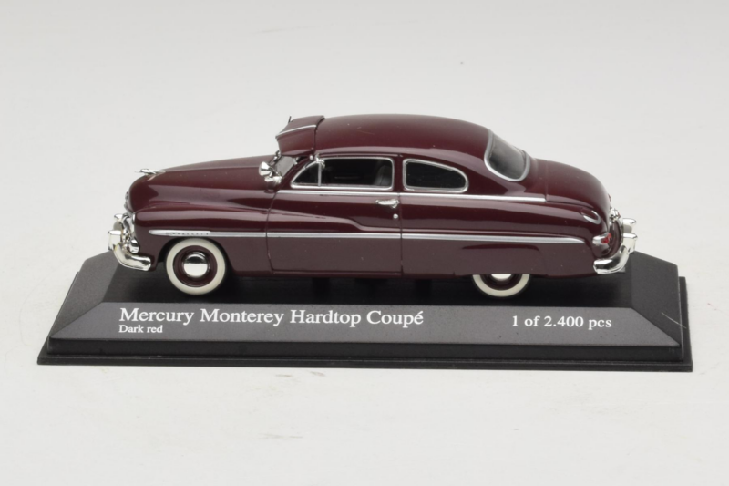 Mercury Monterey Tummanpunainen Minichamps 1:43 400082400 Metalli