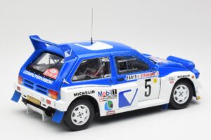 MG Metro 6R4 #5 T. Pond / R. Arthur Rally Monte Carlo 1986 Sun Star 1:18 5537 Metalli — kuva 3 / 8