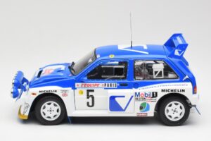 MG Metro 6R4 #5 T. Pond / R. Arthur Rally Monte Carlo 1986 Sun Star 1:18 5537 Metalli — kuva 4 / 8