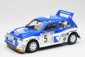 MG Metro 6R4 #5 T. Pond / R. Arthur Rally Monte Carlo 1986 Sun Star 1:18 5537 Metalli