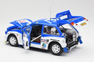 MG Metro 6R4 #5 T. Pond / R. Arthur Rally Monte Carlo 1986 Sun Star 1:18 5537 Metalli — kuva 5 / 8