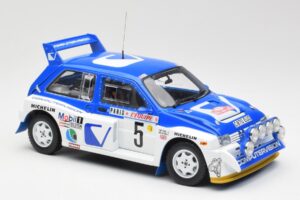 MG Metro 6R4 #5 T. Pond / R. Arthur Rally Monte Carlo 1986 Sun Star 1:18 5537 Metalli — kuva 6 / 8