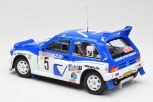 MG Metro 6R4 #5 T. Pond / R. Arthur Rally Monte Carlo 1986 Sun Star 1:18 5537 Metalli — kuva 7 / 8