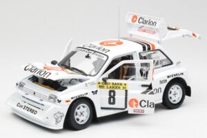 MG Metro 6R4 #8 P. Eklund / D. Whittock Rally Finland 1986 Sun Star 1:18 5536 Metalli — kuva 2 / 8