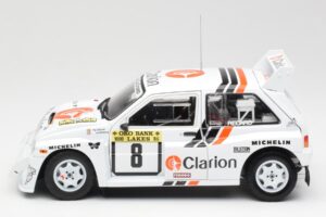 MG Metro 6R4 #8 P. Eklund / D. Whittock Rally Finland 1986 Sun Star 1:18 5536 Metalli — kuva 4 / 8