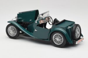 MG TC Midget Shires Green Road Legends 1:18 92468 Metalli — kuva 5 / 8