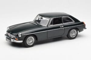 MGB GT Mk2 Coupe Racing Vihreä AUTOart 1:18 76602 Metalli