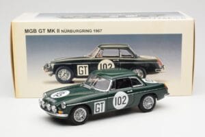 MGB GT Mk2 Nurburgring Vihreä AUTOart 1:18 86781 Metalli — kuva 8 / 8