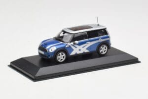 Mini Clubman R55 Cooper S Blue Metallic Onitsuka Tiger Minichamps 1:43 403138676 Metalli — kuva 2 / 4