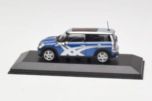 Mini Clubman R55 Cooper S Blue Metallic Onitsuka Tiger Minichamps 1:43 403138676 Metalli
