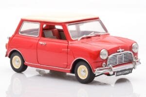 Mini Cooper 1275 S Punainen Kyosho 1:18 8840 Metalli — kuva 6 / 8