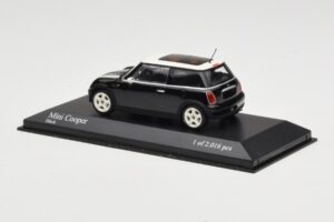 MINI Cooper R50 Musta Minichamps 1:43 431138101 Metalli — kuva 4 / 5