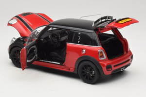 Mini Cooper John Cooper Works R56 Punainen & Musta Kyosho 1:18 80430419909 Metalli — kuva 5 / 8