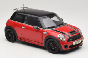 Mini Cooper John Cooper Works R56 Punainen & Musta Kyosho 1:18 80430419909 Metalli — kuva 6 / 8