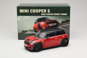 Mini Cooper John Cooper Works R56 Punainen & Musta Kyosho 1:18 80430419909 Metalli — kuva 8 / 8
