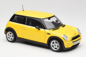 Mini Cooper One R50 Aerodynamiikkapaketti Keltainen Kyosho 1:18 80430148553 Metalli — kuva 6 / 8