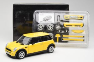 Mini Cooper One R50 Aerodynamiikkapaketti Keltainen Kyosho 1:18 80430148553 Metalli — kuva 8 / 8