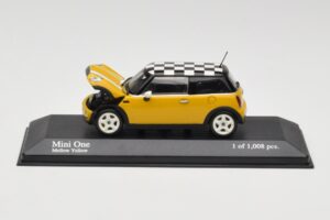MINI One R50 Keltainen Minichamps 1:43 431138104 Metalli — kuva 2 / 5
