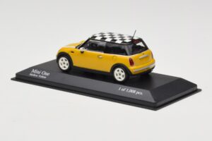 MINI One R50 Keltainen Minichamps 1:43 431138104 Metalli — kuva 3 / 5