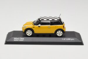 MINI One R50 Keltainen Minichamps 1:43 431138104 Metalli