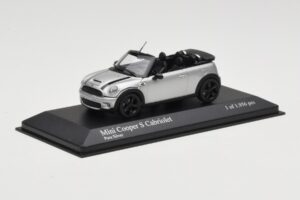 Mini Cooper S R57 Avoauto Hopea Minichamps 1:43 431138830 Metalli — kuva 2 / 6