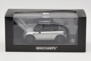 Mini Cooper S R57 Avoauto Hopea Minichamps 1:43 431138830 Metalli — kuva 4 / 6